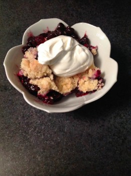 Blueberry Crisp Blueberry Crisp &Amp;Ndash; Sturdiwheat